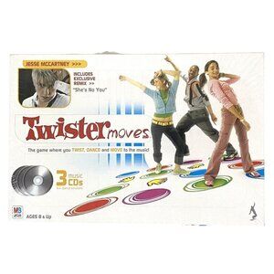 Vintage Twister Moves Game 2005 Kids Gift Family Night Homeschool Active Party